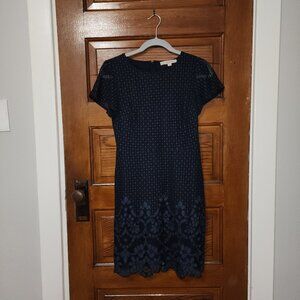 Navy Loft Dress, size 0